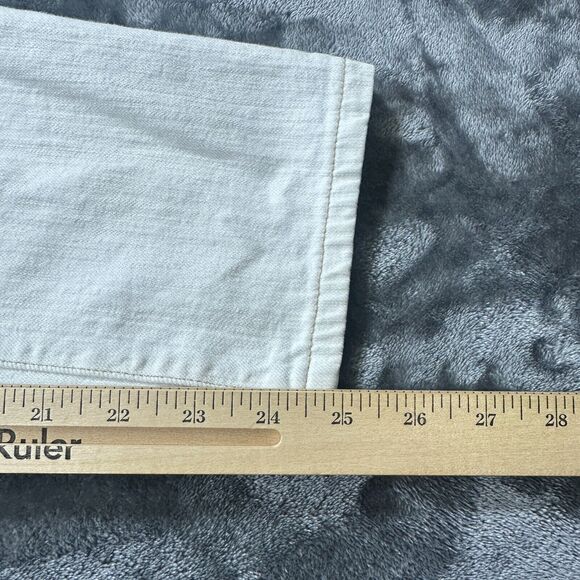 JOE'S‎ Jeans Women's 24 White Socialite Kicker Flip Pockets Cropped Denim Pants - Picture 12 of 13